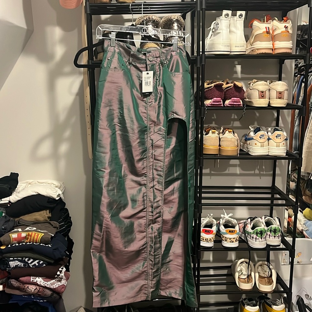 AFRM new iridescent skirt